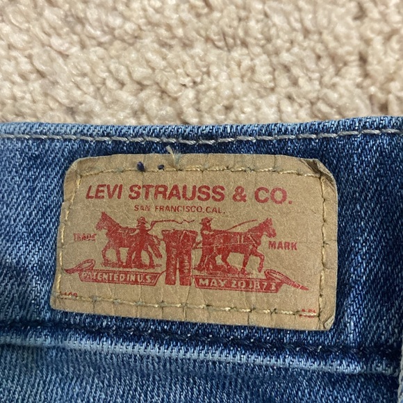 Levi's Blue Skinny Jeans Classic Style - Picture 4 of 4